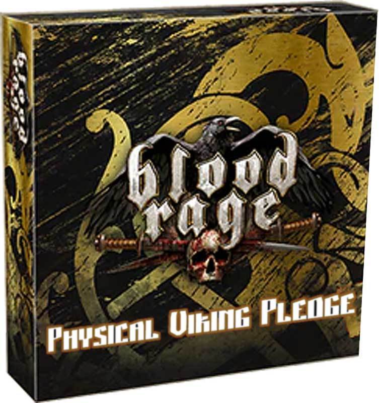 Blood Rage: Physical Viking Engedge Bundle (Kickstarter Pre-Order Special) Accesorio de juegos de Kickstarter CMON KS000324B limitado
