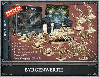 Bloodborne：Byrgenwerth拡張（Kickstarter Pre-Order Special）ボードゲームオタク、キックスターターゲーム、ゲーム、キックスターターボードゲーム、ボードゲーム、キックスターターボードゲームの拡張、ボードゲームの拡張、 CMON 限られた、血まみれのボードゲーム -  Byrgenwerth、The Games Steward Kickstarter Editionショップ CMON 限定