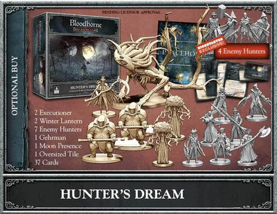 Bloodborne: Hunter&#39;s Dream Expansion (Kickstarter Special) การขยายเกมกระดาน Kickstarter CMON จำกัด KS000950D