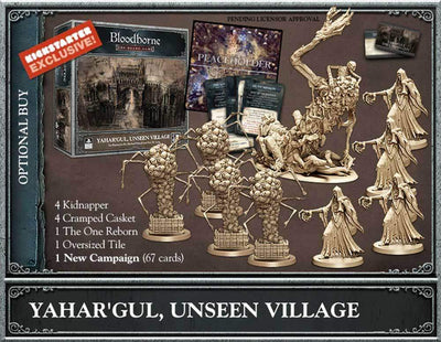 Bloodborne: Yahar&#39;gul Unseen Village Expansion (Kickstarter förbeställning Special) brädspel Geek, Kickstarter-spel, spel, Kickstarter brädspel, brädspel, Kickstarter-brädspelutbyggnader, brädspelutvidgningar, CMON Begränsad, blodburen brädspel - Yahargul, osynlig by CMON Begränsad
