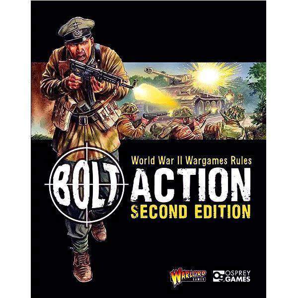 Bolt Action Second Edition (SoftCover) vähittäiskaupan miniatuuripeli Osprey Publishing