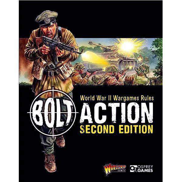 Bolt Action Second Edition (SoftCover) Retail Miniatures Game Osprey Publishing