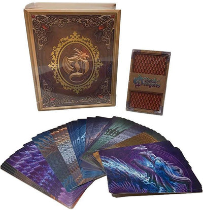 Libro de dragones Deluxe Edition Bundle (Kickstarter Game de mesa de Kickstarter Grey Fox Games KS000919A