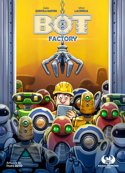 Bot Factory: Deluxe Edition (Kickstarter Preoder Special) Kickstarter társasjáték Eagle Gryphon Games KS001254A