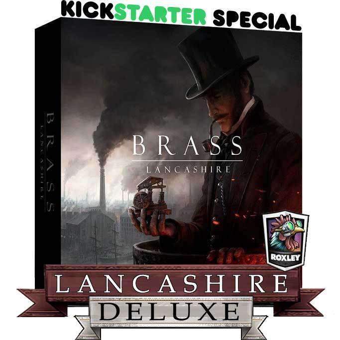 黃銅：Lancashire Deluxe Edition（Kickstarter預購特別節目）Kickstarter棋盤遊戲Roxley