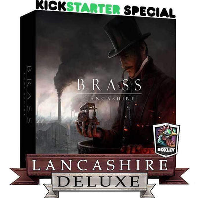 ทองเหลือง: Lancashire Deluxe Edition (Kickstarter Pre-order พิเศษ) เกมบอร์ด Kickstarter Roxley