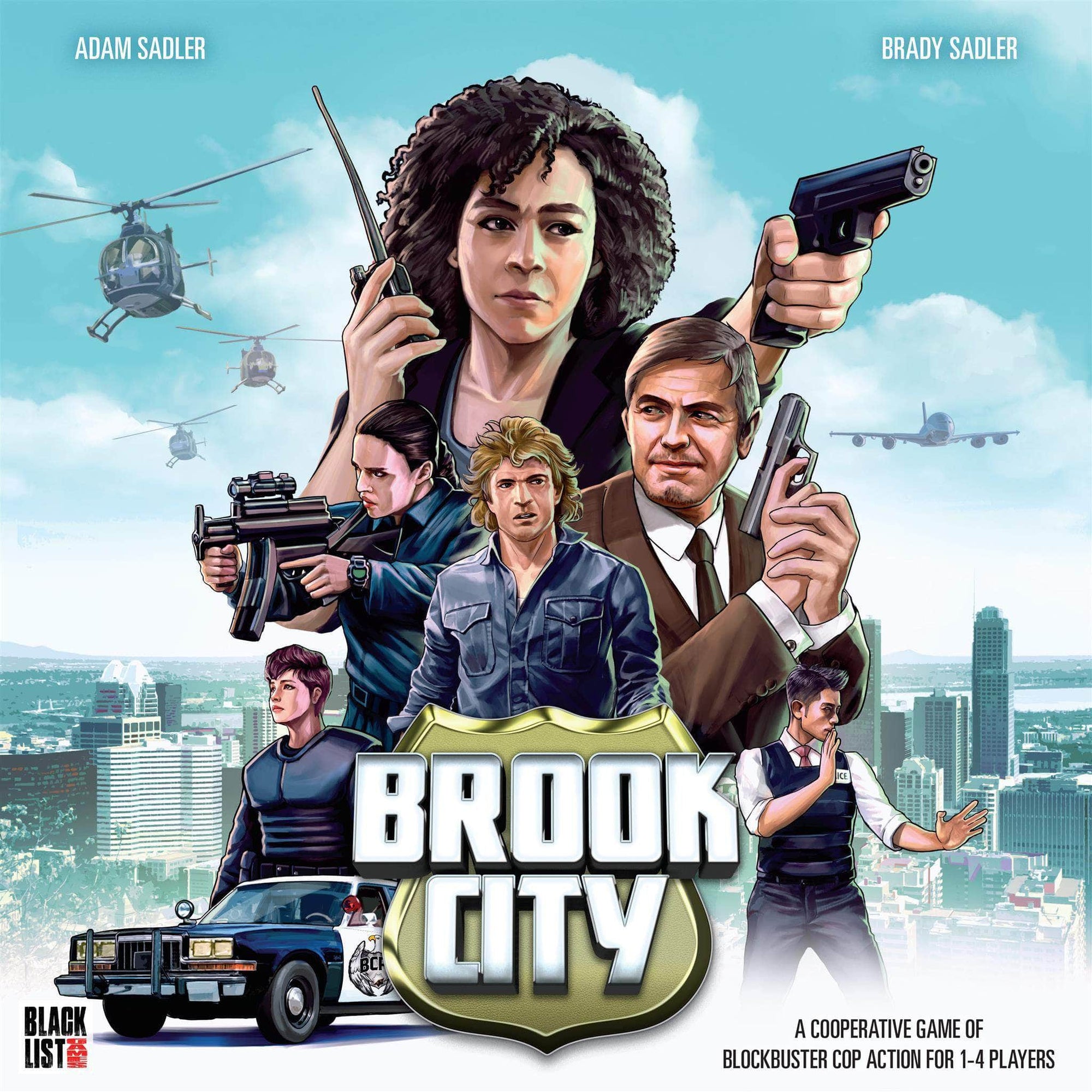Brook City（Kickstarter Special）Kickstarterボードゲーム Blacklist Games KS800634A