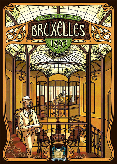 Bruxelles 1893 (edição de varejo) jogo de tabuleiro de varejo Pearl Games KS800376A