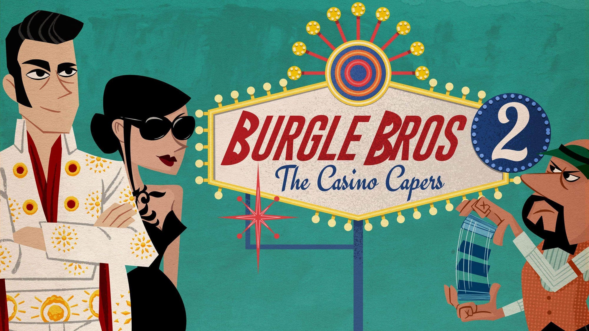 Burgle Bros : 2 Casino Capers (킥 스타터 스페셜) 킥 스타터 보드 게임 Fowers Games, 2Tomatoes KS800322A