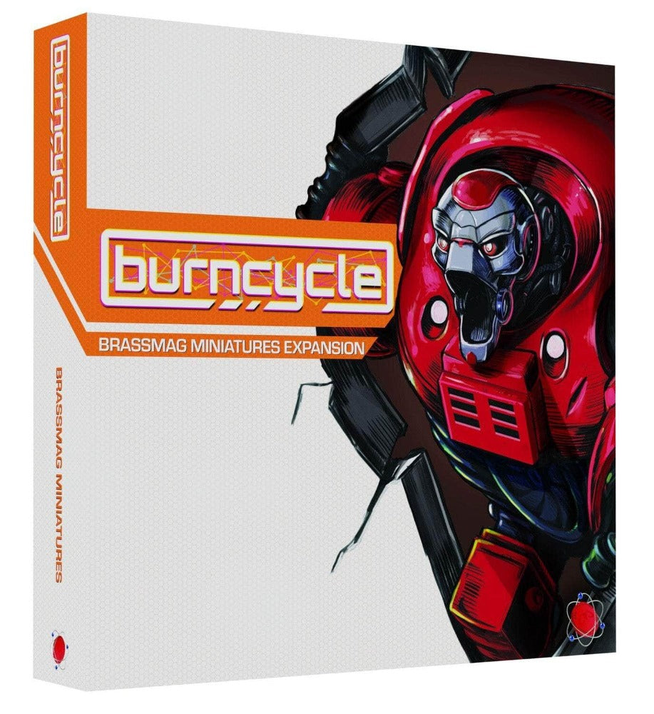 BurnCycle: Bot and Guard Brassmag Figures Pack d'accessoires (Kickstarter Précommande spéciale) Accessoire de jeu de plateau Kickstarter Chip Theory Games KS001238B