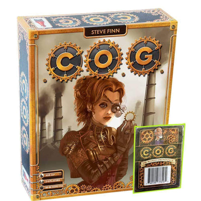 C.O.G.再加上独家博士Widget Promo Pack（Kickstarter Special）Kickstarter棋盘游戏 Dr. Finn&#39;s Games