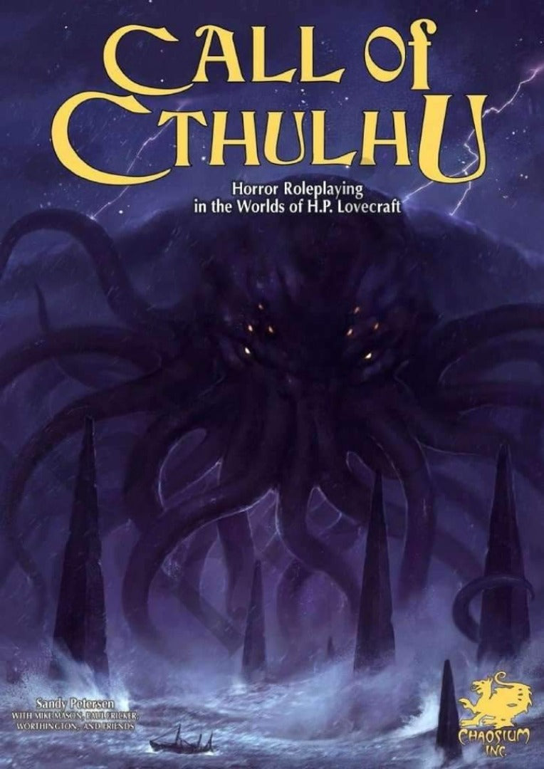 Call of Cthulhu 7th Edition การสั่งซื้อบทบาทการค้าปลีกล่วงหน้า Lesney Products & Co. จำกัด