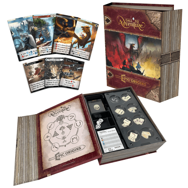 Ruf zum Abenteuer: Epic Origins Deluxe Edition (Kickstarter-Vorbestellungsspecial) Kickstarter-Brettspiel Brotherwise Games KS001185a