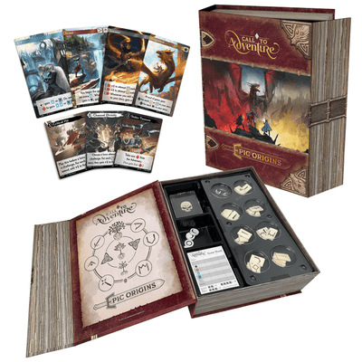 Soita seikkailuun: Epic Origins Deluxe Edition (Kickstarterin ennakkotilaus) Kickstarter Board Game Brotherwise Games KS001185a