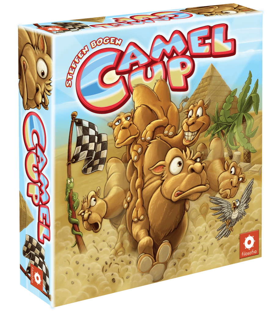 لعبة Camel Up Board (إصدار البيع بالتجزئة) eggertspiele