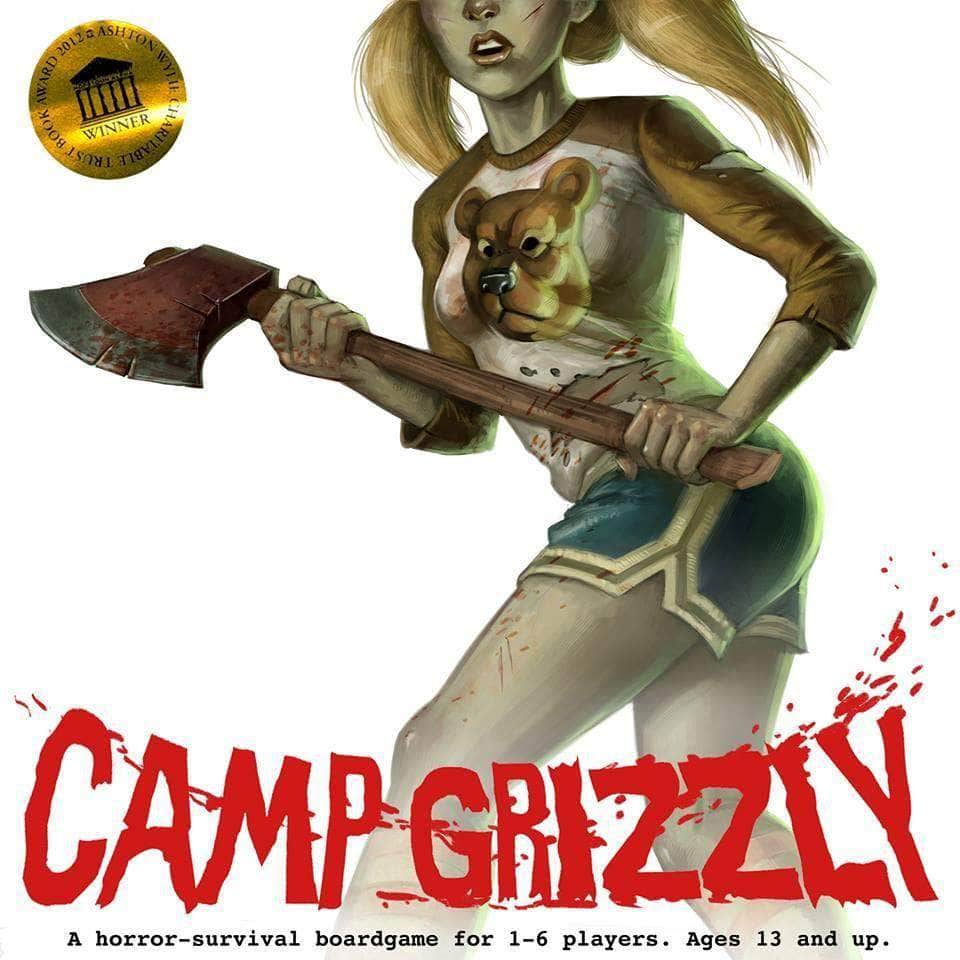 Camp Grizzly (Kickstarter Special) Kickstarter Board Game Ameritrash Games KS800069A