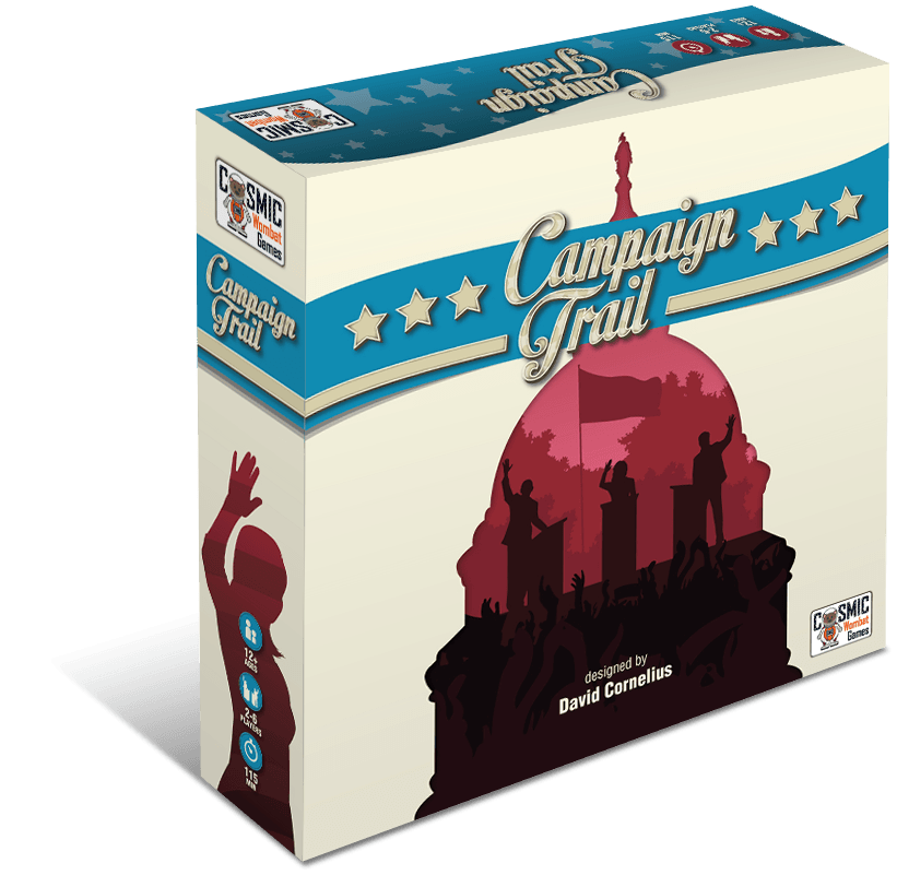 Campae Trail: Presdent Edgege Plus Dirty Politics Module Bundle (Kickstarter Pre-Order Special) Juego de mesa de Kickstarter Grey Fox Games KS001051A
