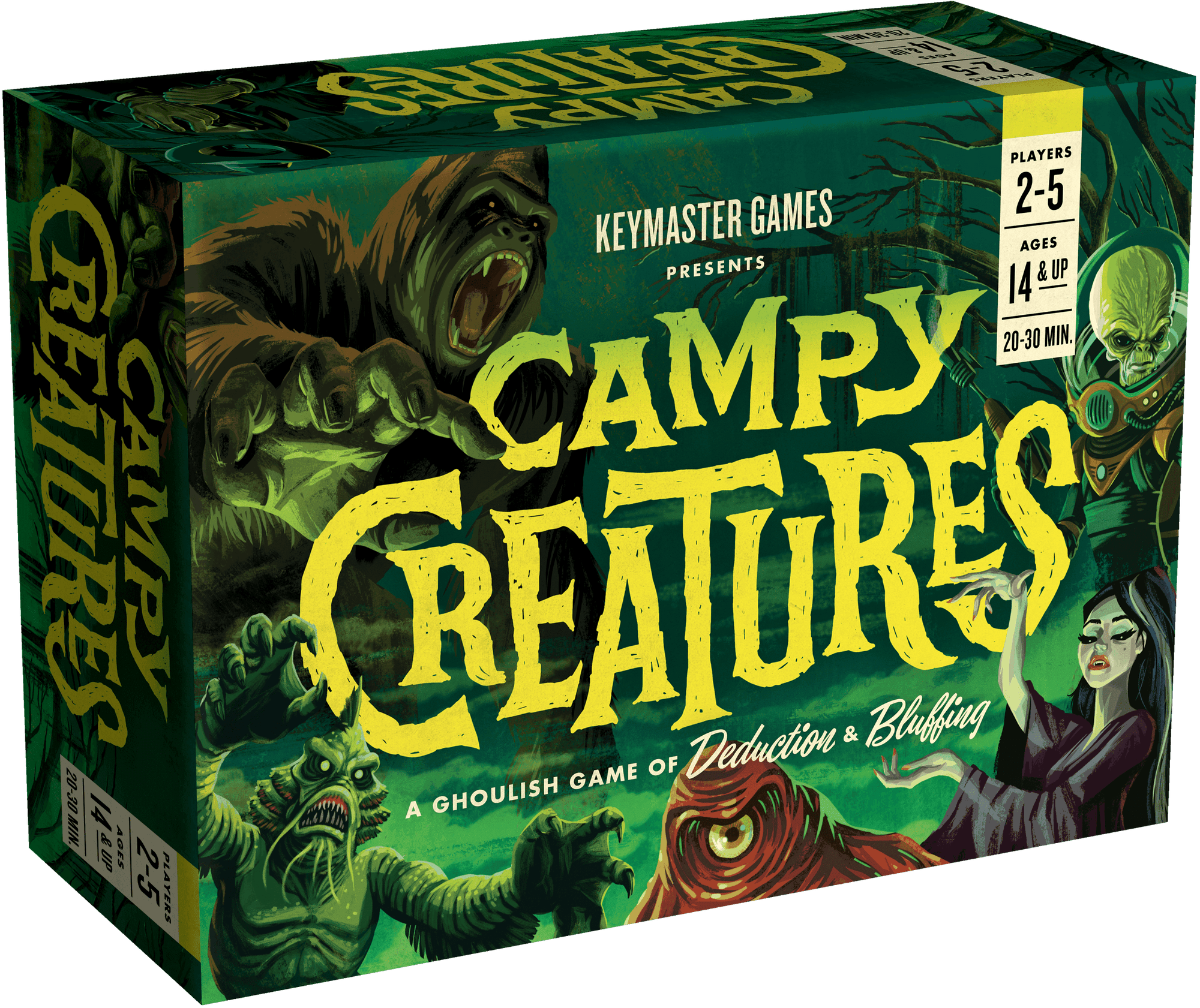 Campy Creatures (Kickstarter Special) Kickstarter Board Game Keymaster Games KS800220A