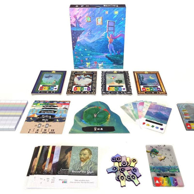 Canvas: Finishing Touches Deluxe Edition Bundle (Kickstarter Pre-Order Special) Kickstarter Board Game Expansion R2I Games KS001350A
