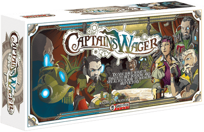 لعبة لوحة البيع بالتجزئة Captain&#39;s Wager Bundle Grey Fox Games