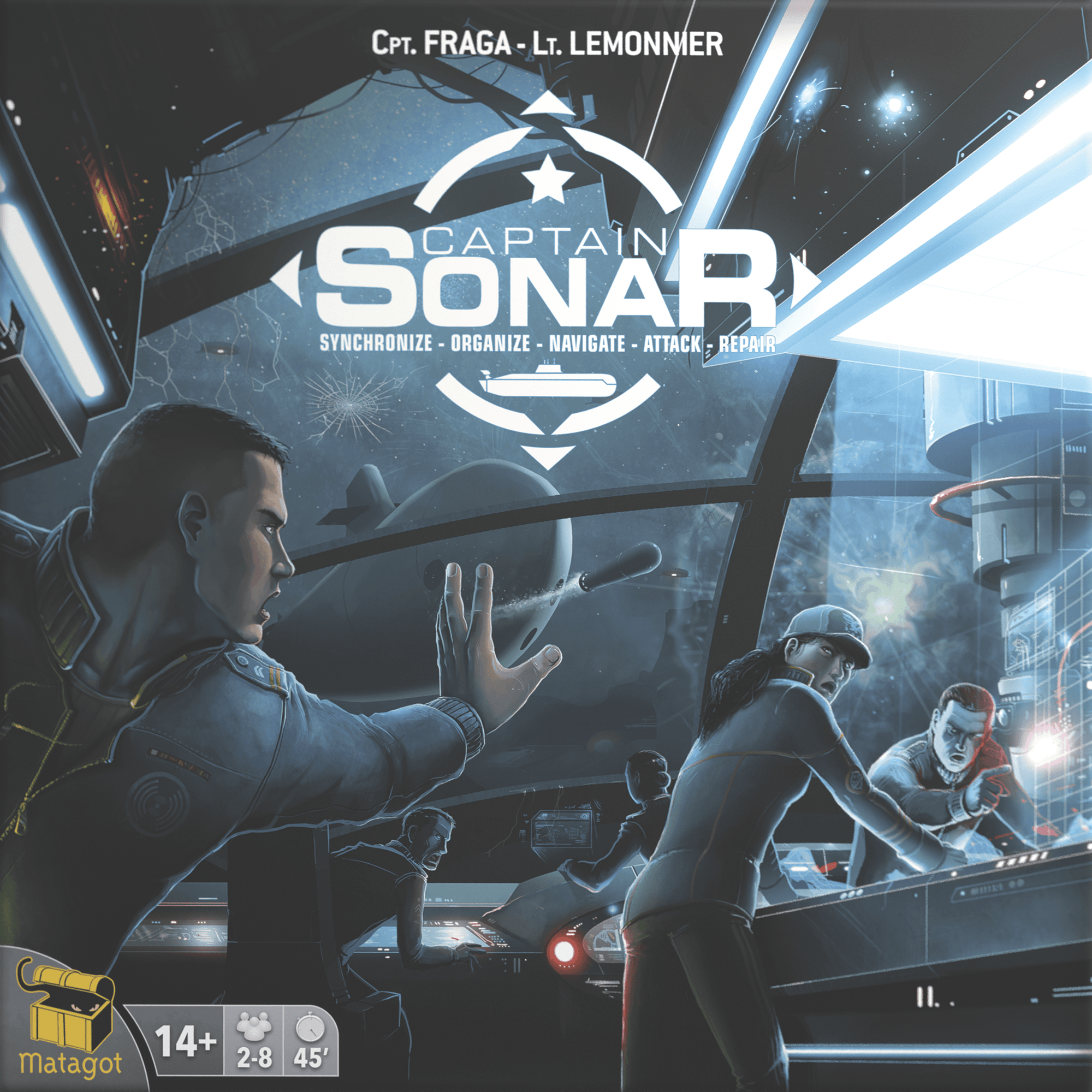 Captain Sonar (Retail Edition) detaljhandelsspel Matagot KS800442A
