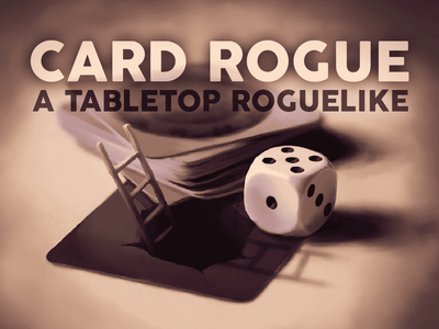 Card Rogue: A Tabletop Roguelike (Kickstarter Special) Kickstarter Board Game Golden Games