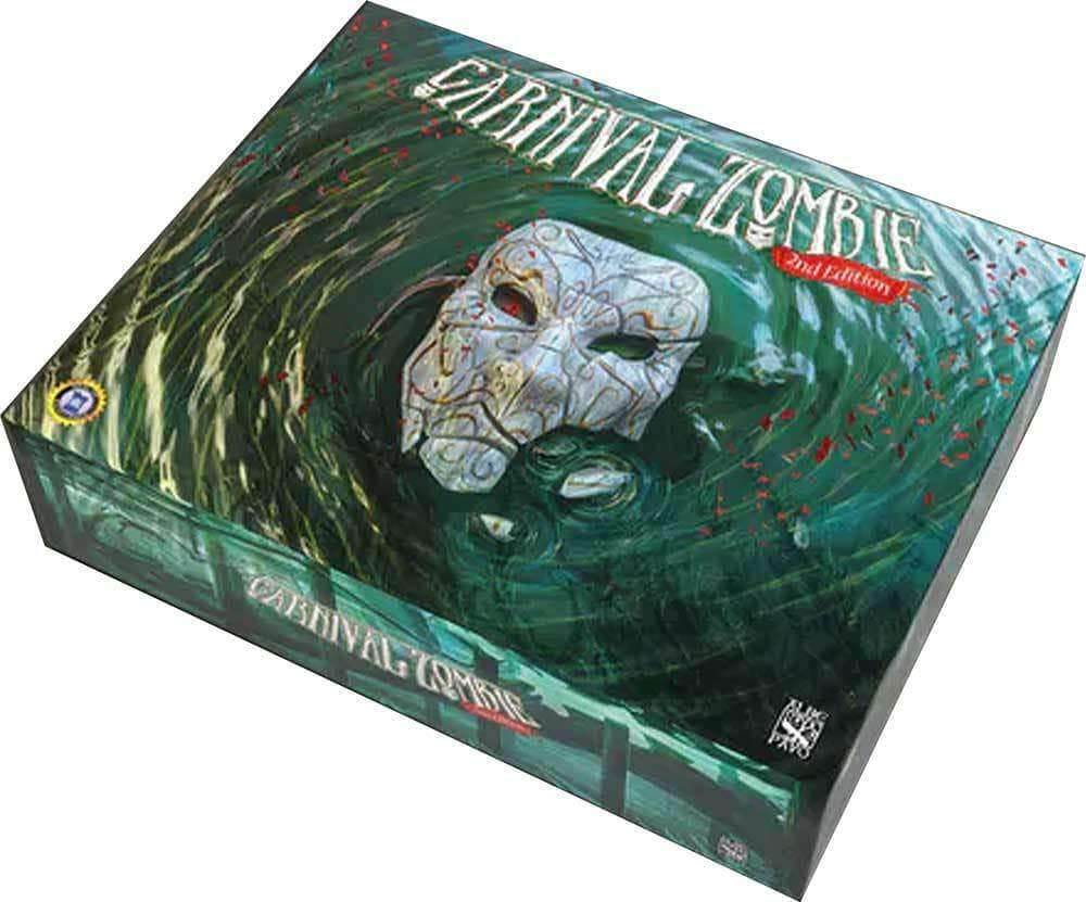 Carnaval Zombie: Deuxième édition Deluxe Pledge Bundle (Kickstarter Précommande spécial) Game de société Kickstarter Albe Pavo