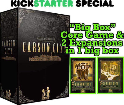 סיטי קרסון: Big Box (Kickstarter Special) משחק לוח קיקסטארטר Quined Games