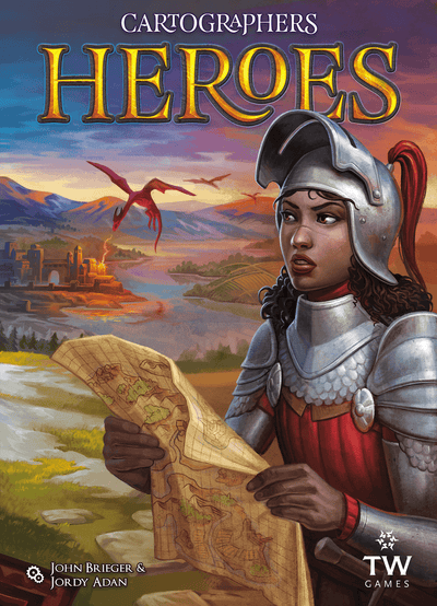 Cartographers Heroes: Collector&#39;s Edition Pakiet (Kickstarter w przedsprzedaży Special) Kickstarter Game Thunderworks Games KS001052A