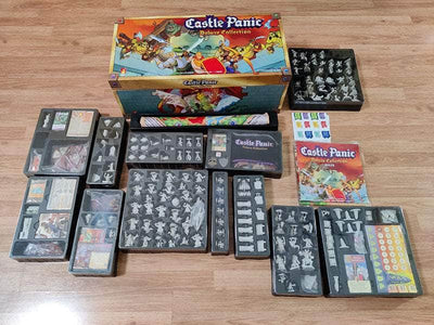 Castle Panic: Deluxe Collection Bundle de edición limitada (Kickstarter Pre-Order Special) Juego de mesa de Kickstarter Fireside Games KS001097A