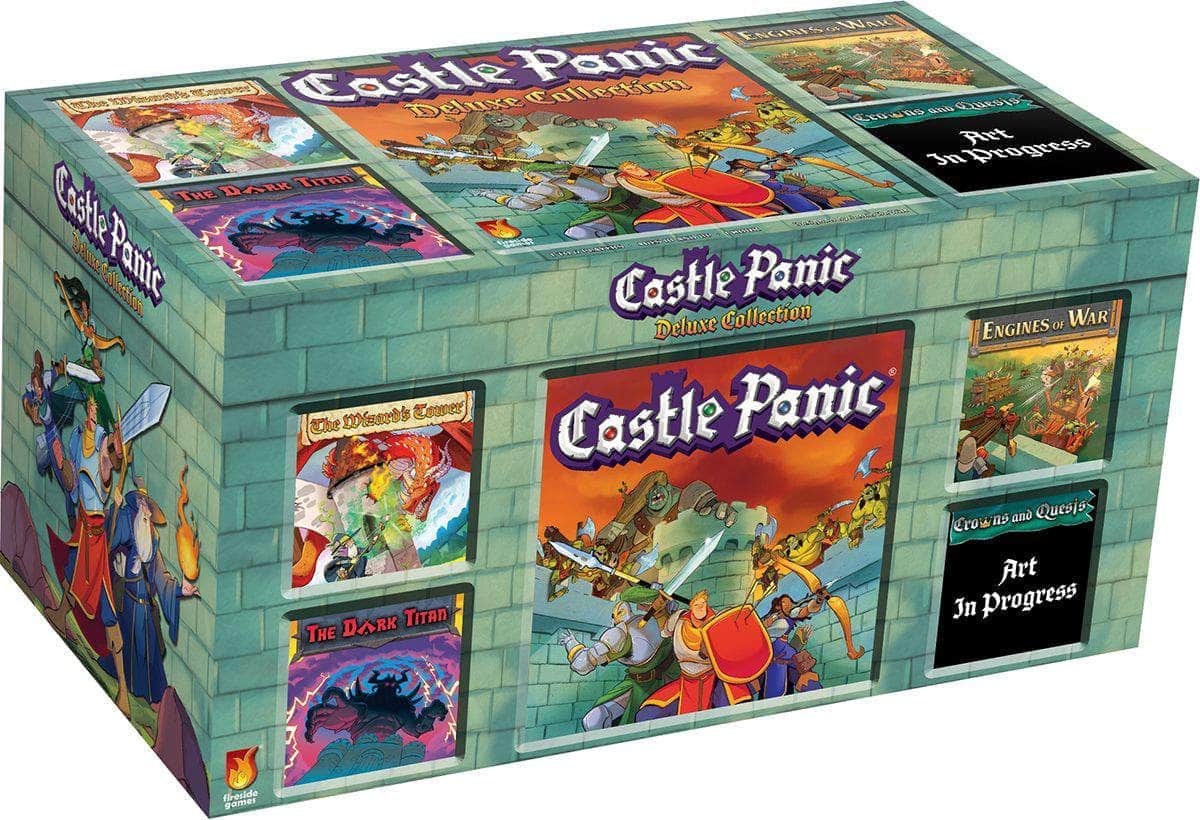 Castle Panic: Wood Collection Limited Edition Bundle (Kickstarter förbeställning Special) Kickstarter brädspel Fireside Games KS001097B