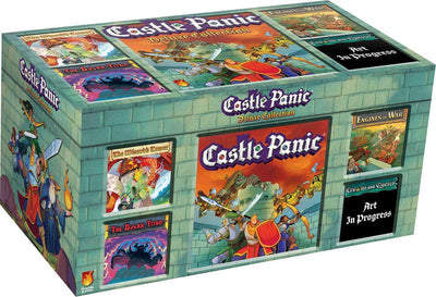 Castle Panic: Wood Collection Limited Edition Bundle (Kickstarter pré-encomenda especial) jogo de tabuleiro Kickstarter Fireside Games KS001097B