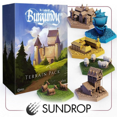 Kastelen van Bourgondië: Majestic Sundrop Pledge Bundle (Kickstarter Pre-Order Special) Kickstarter Board Game Awaken Realms KS001354A