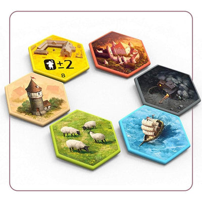 Castles of Burgundy: Majestic Sundrop Pledge Bundle (طلب خاص لطلب مسبق من Kickstarter) لعبة Kickstarter Board Awaken Realms KS001354A