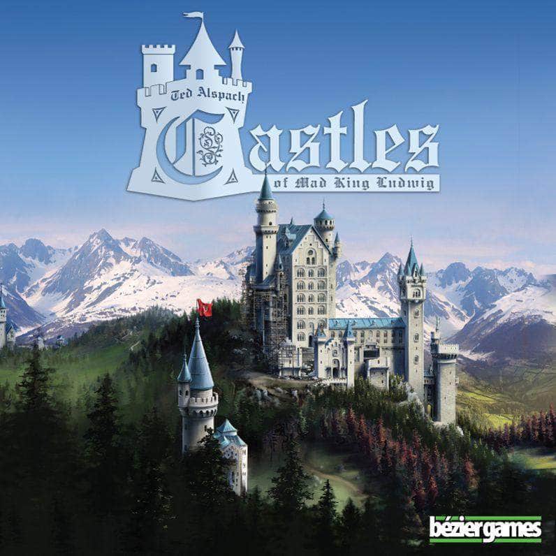 Castelos de Mad King Ludwig (edição de varejo) Jogos de tabuleiro de varejo Bézier KS800400A