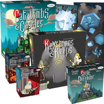 Catacombs &amp; Castles: Queen of Storms Pledge (Kickstarter Special) Kickstarter Board Game Elzra Corp.