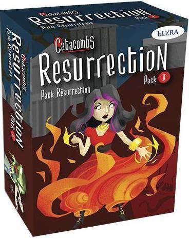 Catacombs: EXPANSION DE RESURRECTION PACK 1 (Kickstarter Special) Elzra Corp. Game de société geek, jeux Kickstarter, jeux, jeux de société Kickstarter, jeux de société, extensions de jeux de société Kickstarter, extensions de jeux de société, Elzra Corp, Schwerkraft Verlag, châteaux de catacombes