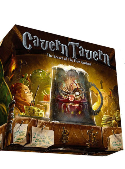 Cavern Tavern Deluxe Edition Plus long Long Night Mini Expansion (Kickstarter Pre-Order Special) Kickstarter Board Game Final Frontier Games