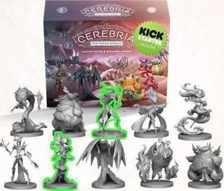 Cerebria Origin Box Pledge Level (Kickstarter Special) Kickstarter Board Game Mindclash Games KS000715