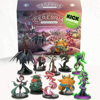 Cerebria Origin Box Pledge met Painted Miniatures (Kickstarter Special) Kickstarter Board Game Mindclash Games KS000714