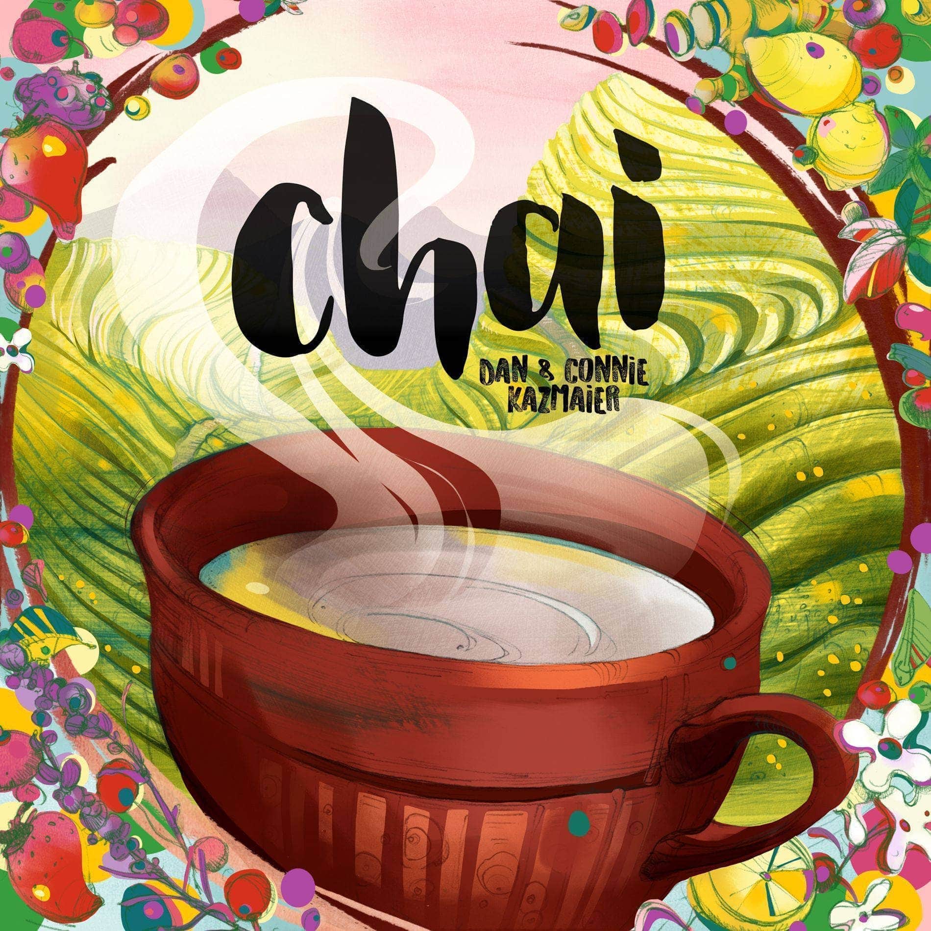 Chai Deluxe Edition Plus High Tea Expansion & Metal Coins 번들 (킥 스타터 선주문 특별) 킥 스타터 보드 게임 Steeped Games KS001035A