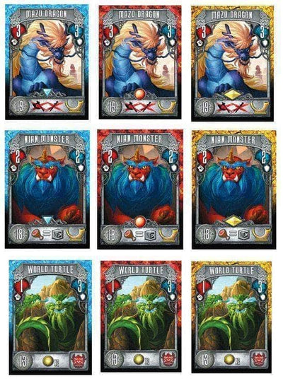 Champions of Midgard: Mostri asiatici o cinesi Promo Pack (Promo Edition) Supplemento dei giochi da tavolo al dettaglio Grey Fox Games KS000650M