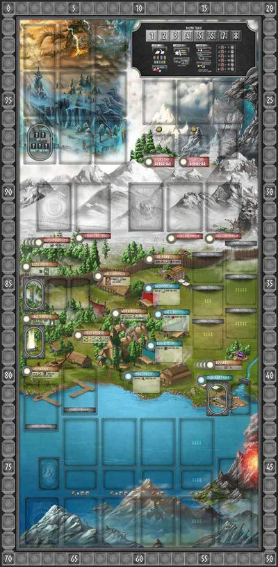 Meister von Midgard: Big Combo-Bundle (vorbestellter Spezial) Kickstarter-Brettspiel Grey Fox Games