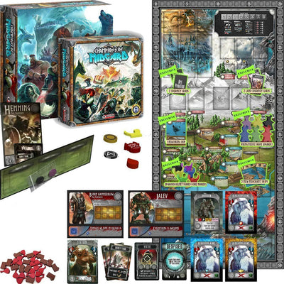 A Midgard bajnokai: Big Combo Bundle (Pre-megrendelés Special) Kickstarter társasjáték Grey Fox Games