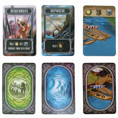 Champions of Midgard: Mercenaries Land Journey Promo Cards (Promo Edition) Supplemento di giochi al dettaglio Grey Fox Games KS000650T