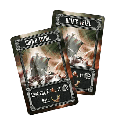 Midgard의 챔피언 : Odin 시험 일명 Journey Promo Cards (프로모션 에디션) 소매 보드 게임 보충제 Grey Fox Games KS000650N