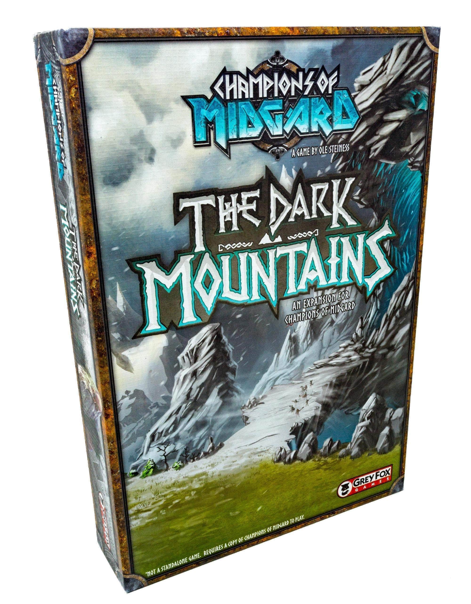 Midgard的冠軍：Dark Mountain擴展（零售預訂版）零售棋盤遊戲擴展 Grey Fox Games 616909967469 KS000650Q