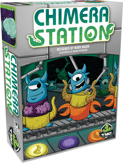 Edição de luxo da estação Chimera (Kickstarter Special) jogo de tabuleiro do Kickstarter Game Brewer