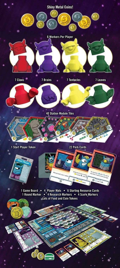 Chimera Station Deluxe Edition (Kickstarter Game de mesa de Kickstarter Game Brewer