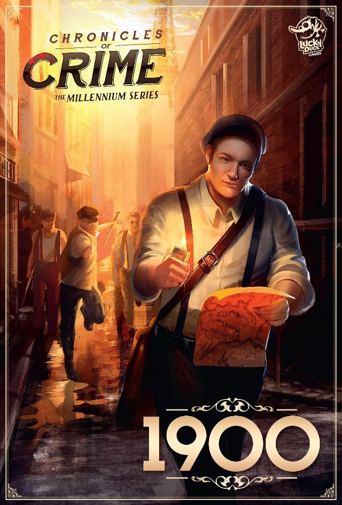 Chronicles of Crime: 1900 (édition de détail) jeu de société de vente au détail Lucky Duck Games KS001261A